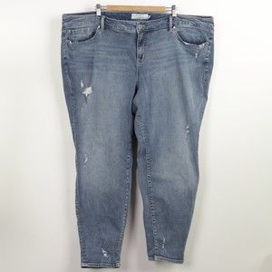 Torrid Distressed Skinny Jeans size 28R